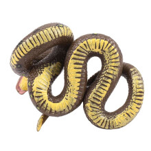2X Kinderspielzeug Schlange Modell Simulation Reptil Riesenpython Große Python Wildtier Schlange Modell