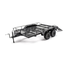 RC Car Upgrade Metal Double-Spring Ladder Trailer Set Kit for 1/10 TRX4, SCX6, SCX10 RC Trailer RC Car Accessories