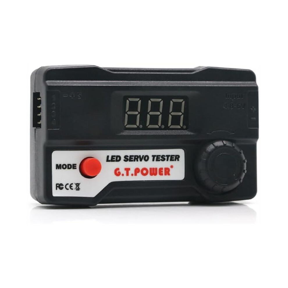 G.t.power Digital Tube Servo Tester/ Esc Consistency Tester With Led Display Pwm Meter For Fpv Rc Airplane Helicopter Rc 6031739791659