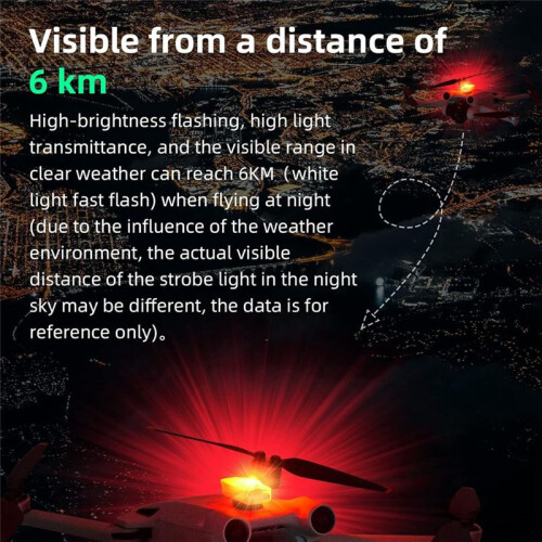 Drone Strobe Light for   4 Pro/NEO/ 4K/4 PRO Drone Night Flight Anti Collision LED Lamp Accessory 2