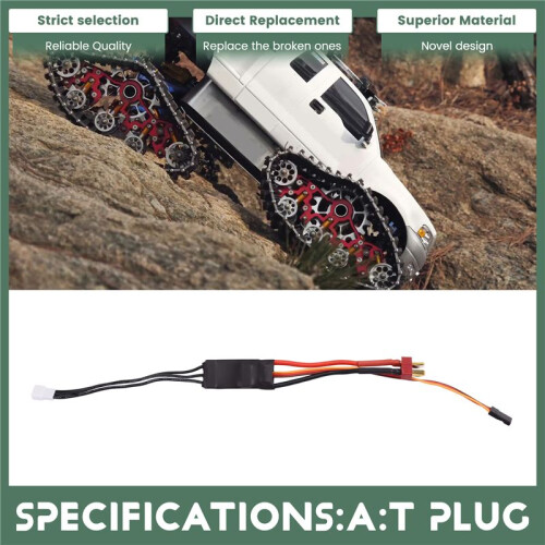 AM32 30A Brushless ESC Speed Controller, for 1/10 1/12 1/14RC Crawler  Off-Road Drift Racing Programmable,A 2