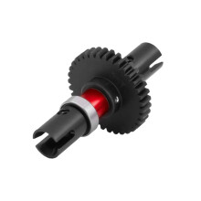 35T Steel Gear Center Diff Set Replacement for ARRMA 1/7 6s INFRACTION TYPHON RC Car Parts Red