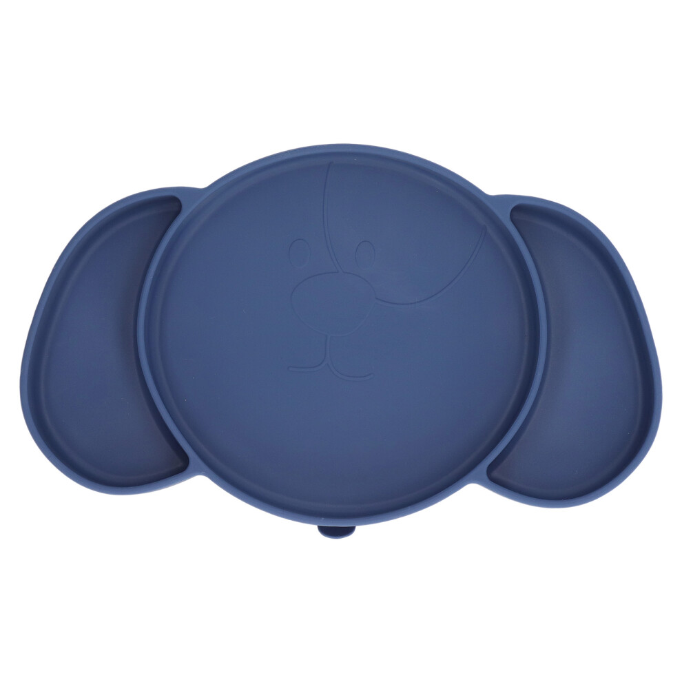 Toddler Dining Plate Set, Food Grade Silicone Suction Plates with Divided Design Non-Slip Toddler Meals Microwave Dishwasher Safe Mess Free Mealtime