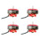 HappyModel 4 Peças EX1202.5 6400KV Motor Sem Escova 2-3S para RC FPV Racing Freestyle Drones Palito de Dente de 3 Polegadas 2