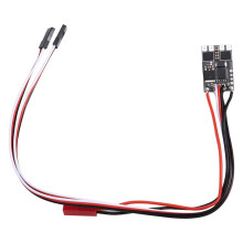 ZEROAXIS 3.7-13V Two-Way Bidirectional Brushed ESC Differential Electronic Speed Controller for RC Tank Crawler Cars
