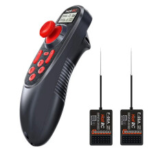 For HOTRC -600 6CH 2.4GHz Radio System Transmitter Remote Controller with F-06A PWM 6 Channel Receiver for RC Boat