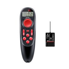 Transmissor e Controle Remoto Hotrc -650 650 6CH 2.4GHz com Receptor 600 PWM de 6 Canais para RC