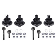2X Vorne & Hinten Differential und Getriebe Saty für HSP Redcat 94123 94107 94111 94118 94166 1/10 RC Auto Upgrade Teile