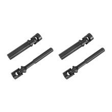 4 Pezzi Albero di Trasmissione Nel Metallo per Yikong YK4102 YK4103 Absima CR3.4 SHERPA KHAMBA 1/10 RC Crawler Car Upgrade Parts