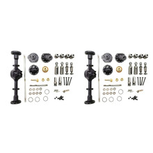 2X Middle Bridge Axle Upgraded Parts Metal OP Accessory for WPL B16 B36 RC Car DIY Remote Control Toys