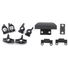 2 Set RC Car Part: 1 Set Front Wheel 1252 Rear Wheel & 1 Set 144001-1257 Anti Collision Bumper