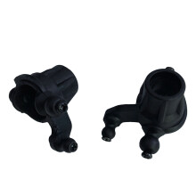 2 Pcs RC Car Front Steering Cup & 1 Set RC Car Metal Front CVD Drive Shaft Set