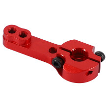25T 35mm Teeth Tooth Steering Half Servo Arm Horn for HSP HPI with Antennas and Screws for RC Car 1/10