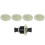 4Pcs Main Drive Gear 38T with 2Pcs RC Car Differential Assembly 2