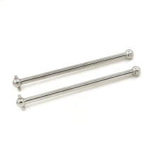2 Set for 104001 1/10 RC Car Upgrade Parts Accessories, Dog Bone Drive Shaft & Metal Drive Shaft Cup Wheel Axle