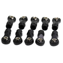 20Pcs Plastic M4 Rod End Link Linkage Balls Joint for 1/10 RC Car Crawler Axial SCx10 II 90046 TRx4,C & A