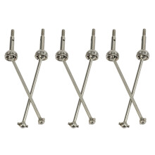 6Pcs Remote Control Universal Drive Shaft Upgrade Accessories Fit for 144001 1/14 RC Drift Racing Car Spare Parts