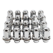 14x1.5 Chrome Wheel Lug Nut 22mm Socket for Lexus LX470 LX570 Toyota Land Cruiser Sequoia Tundra