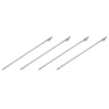 4pcs 50-100CM Extending Stainless Steel Fishing Bankstick Adjustable Carp Fishing Bank Stick Fishing Rod Rest