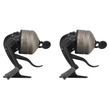 2X Black Swallow Spincasting Reel Lure Wheel Fishing Round Fish Reel Fishing Reel Scamper Reel Fish Inner