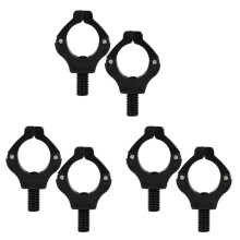 6 Pcs Outdoor Clips Durable Sticks Rest Nylon Rack Practical Carp Magnet Stand Fishing Rod Grip Gripper Pod Holder