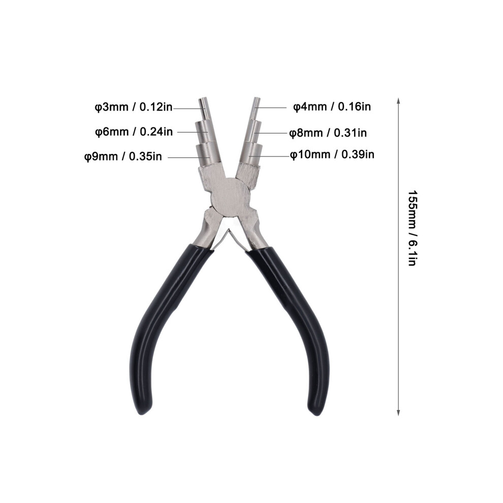 Round Nose Wire Bending Pliers 6 Segments