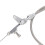 Edelstahl Kickdown-Kabel 158 cm für 727-Getriebe 8