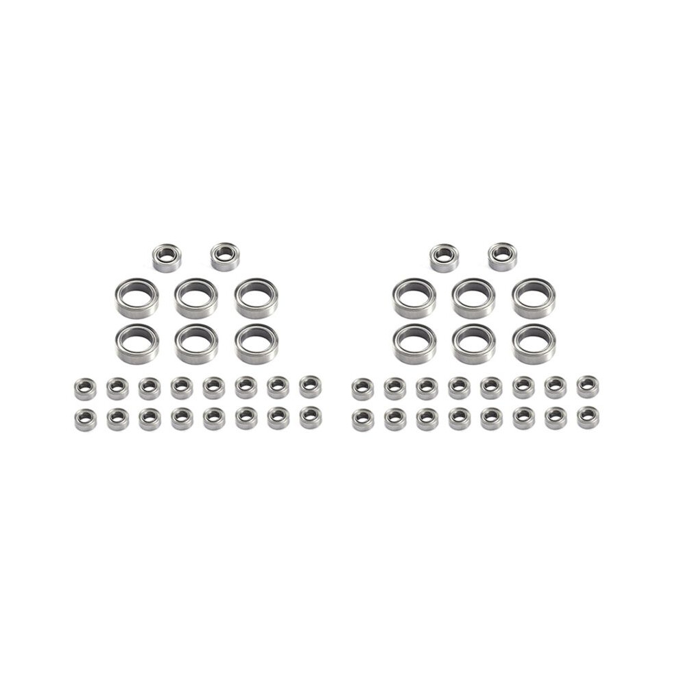 48Pcs Steel Bearing Set For Fms Fcx24 1/24 Rc Crawler Car Upgrade Parts Spare Accessories 6031094944875