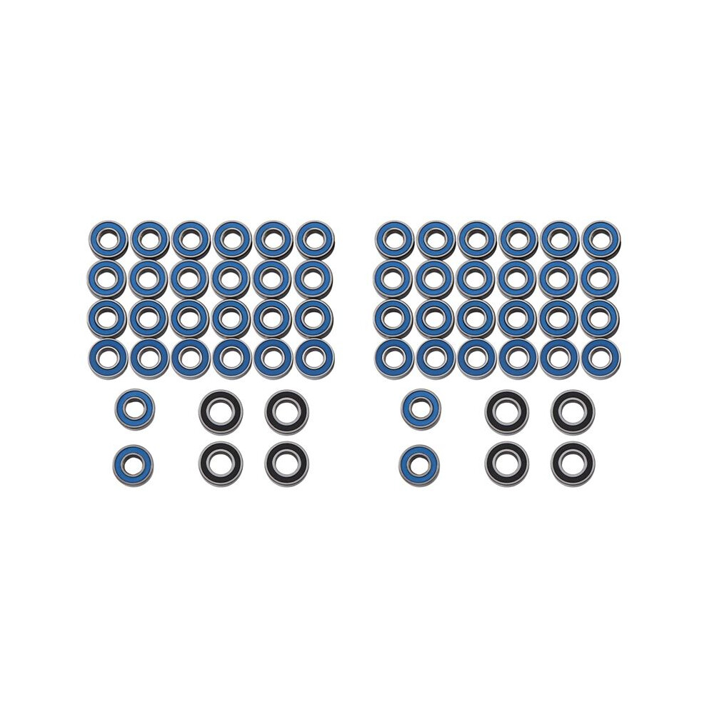 60Pcs Sealed Bearing Kit For 1/14 Truck Tractor Trailer Semi Grand Knight King Hauler Upgrade Parts 6031995461341