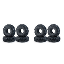 8PCS 137MM 2.2 Rubber Tires Wheel Tyres for 1/10 RC Crawler Car Axial Wraith SCX10 Capra  TRX4 TRX6 D90