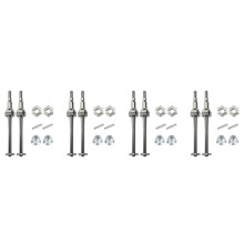 4set Metal Front Drive Shaft CVD and 12mm Wheel Hex for MJX Go H16 16207 16208 16209 16210 1/16