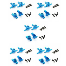 20Pcs Metal Front and Rear Upright Knuckle Arms Steering Knuckle Set for  TT02 TT-02 1/10 RC Car Upgrade Parts