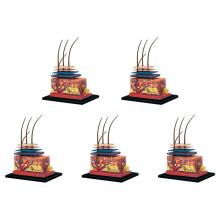 5X Modello di Pelle Umana 4D Organi Dei Capelli Assemblaggio Modello di Puzzle Modello di Insegnamento Manichino Scienza Modello Anatomico