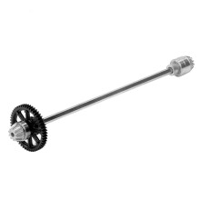 2X Metalen Hoofdaandrijfas met Lagerset QZJ04 voor Q901 Q902 Q903 9130 9136 9137 1/16 RC Auto-Onderdelen