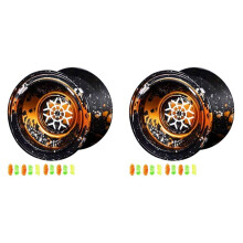 Yoyo qui Ne RéPond Pas, Yoyo Professionnel pour les Enfants, Balle de Yo-Yos DéButant en Aluminium pour les Joueurs de Yoyo avec 20 Cordes Yo Yo
