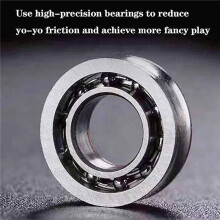 Unresponsive Yoyo,Professional Yoyo for Kids,Aluminum Beginner Yo-Yos for Yoyo Players with 20 Yo Yo String