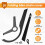 Bicycle Chain Cover 48-52T Universal Bicycle Chain Guard Bicycle Chain Shell Protector with Tail Fixed 2