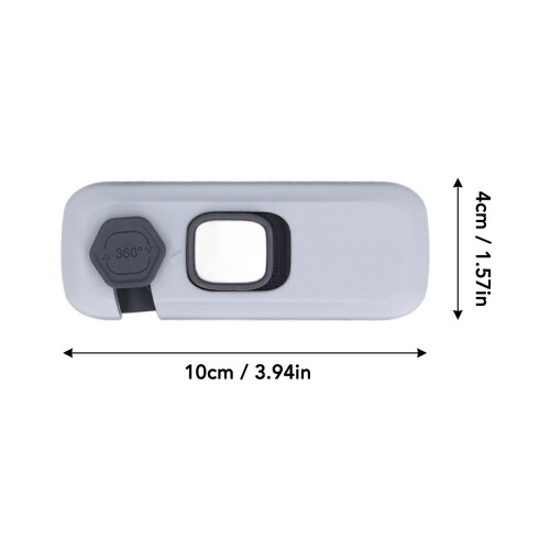 5pcs Dual Protect Fridge Lock, Light Gray 10x4cm 1