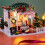 PC2319  Casa de Muñecas de Madera con Dulces. Kit de Casa de Muñecas en Miniatura. 4