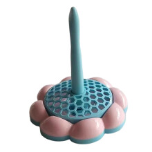 Yarn Holder and Dispenser with Constant Tension, Tangle for Knitting Crochet, Pink