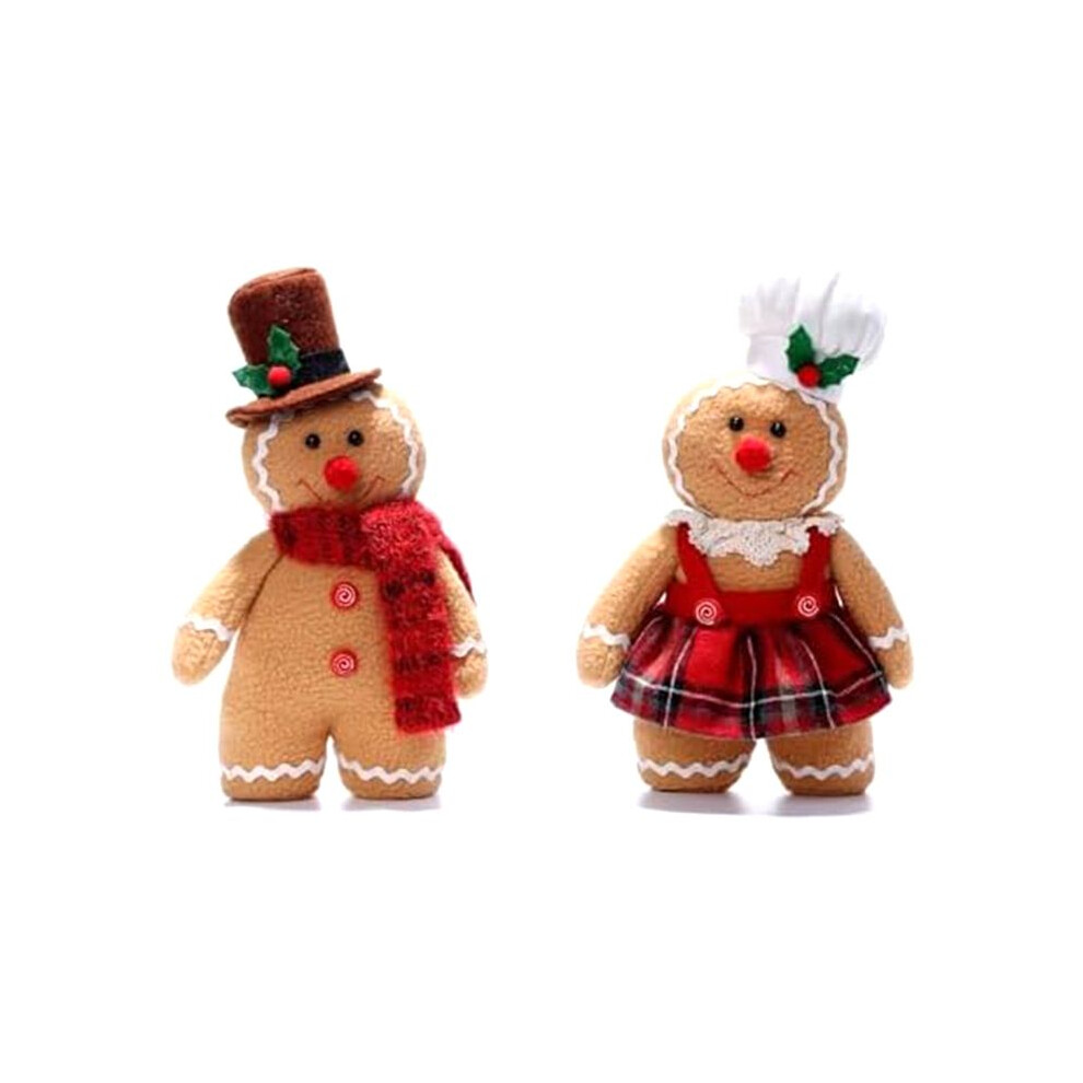 Christmas Gingerbread Plush Doll, Gingerbread Plush Toys Christmas Gingerbread Pillows Stuffed Gingerbread Doll 6031982853975