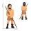 Simulation Human Evolution Models Primitive Figurine Growth Cycle Human Action Figures Educational Toys for Children 4