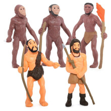 Simulation Human Evolution Models Primitive Figurine Growth Cycle Human Action Figures Educational Toys for Children