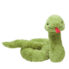 Serpiente de Peluche Verde con Lengua Fuera, Juguete de Peluche Suave, Serpiente Divertida y Linda, Regalo de Cumpleaños para Niños en Vacaciones B