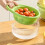 Hollow Drain Basket Kitchen Multifunctional Double-Layer Fruit and Vegetable Portable Basket Kitchen Storage A 5