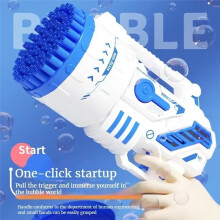 Färgglad Elektrisk Bubbelmaskin - Automatisk Bubbelmaskin, LED-Ljuseffekter, Perfekt Present Till Barn