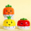Cartoon Vegetable Countdownhour meter Mechanical Kitchen Cooking Clock Counting Toy  Manual hour meter 2