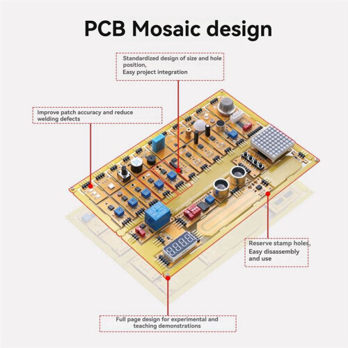 For  Basic Experiment Kit PCB Layout Design Suitable for Raspberry Pi 51 MCU STM32 2