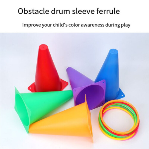 Children'S Fun Ring Throwing Game Outdoor Throwing Plastic Circle Parent-Child Interactive Competition Sense Training 2