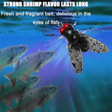 Bionic Fly Fishing Bait (20PCS) - 2024 New Trout Jigs Swimbaits Dry Flies Bass Fly Fishing Lures Kit, Saltwater Medium